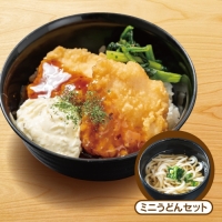 チキン南蛮丼ミニうどんセット